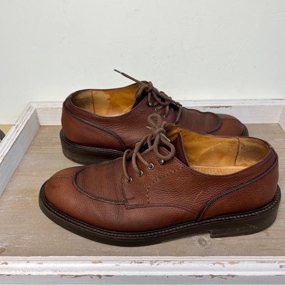 Cole Haan Brown Leather Oxfords - Picture 9 of 12